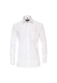 CASAMODA - Herren Businesshemd uni Comfort Fit - Weiß