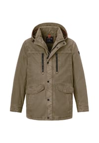 redpoint - Winterjacke aus Baumwolle mit abnehmbarer Kapuze KORWIN - taupe