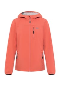 GLOBETROTTER - Softshelljacke Outdoor, Kapuze, für Damen - BLACK BEAUTY