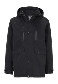 GLOBETROTTER - Jacke, Kapuze, Taschen, für Herren - 1 BLACK