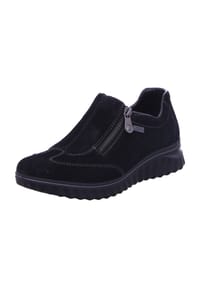 rieker - Slipper, Leder, wasserabweisend, für Damen - 00 SCHWARZ