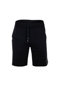 ARMANI EXCHANGE - Herren Sweatshorts - Loungewear, kurze Hose, Baumwolle, uni - Schwarz