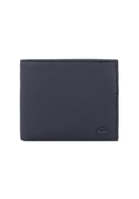 LACOSTE Core Essentials - Herren Geldbörse - M Billfold Coin, Münzfach, Kunstleder, 9,5x12x2,5cm (HxLxB) - Blau