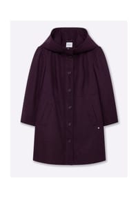 sheego - Kurzmantel - aubergine