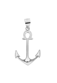 Adelia's - Damen Anhänger Anker aus 925 Silber - Gold