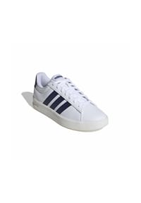 adidas - Schnürschuhe Grand Court 3.0 - white/dark blue/core white