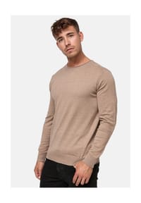 INDICODE - Strickpullover Gamal - Black