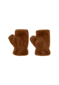 BARTS® - Fingerlose Handschuhe Britamu, Fell-Optik, für Damen - 1  BLACK