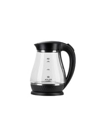 COFI - AD 1274 B Wasserkocher 1,7L - 2200W, LED, 360°-Sockel - Schwarz 24 x 21 x 16 cm