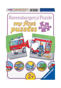 Ravensburger - Bilderpuzzle "Einsatzfahrzeuge", 9x2 Teile - 