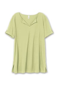 sheego - Longshirt - dunkeloliv