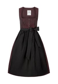 STOCKERPOINT - Dirndl Ronja, Knopfleiste, für Damen - BORDEAUX