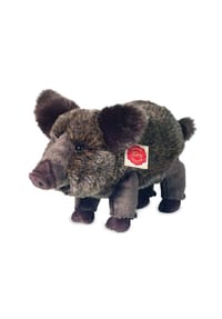 HERMANN Teddy COLLECTION® - Kuscheltier Wildschwein, stehend, Braun, 30 cm - mehrfarbig