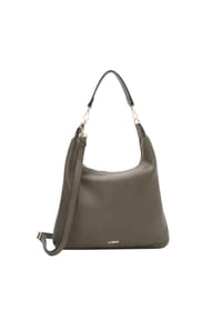 L.CREDI PARMIDA - Schultertasche, Emblem, Kunstleder, für Damen - FOREST