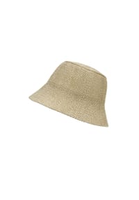 ZEBRO - Fischerhut Papier - Beige