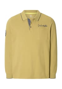 JAN VANDERSTORM - Langarm-Poloshirt RUDIN - khaki