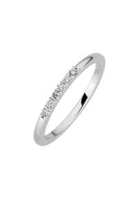LYOMI - Ring 585/- Gold 6 Diamant Lab Grown 0,11ct. - weiß