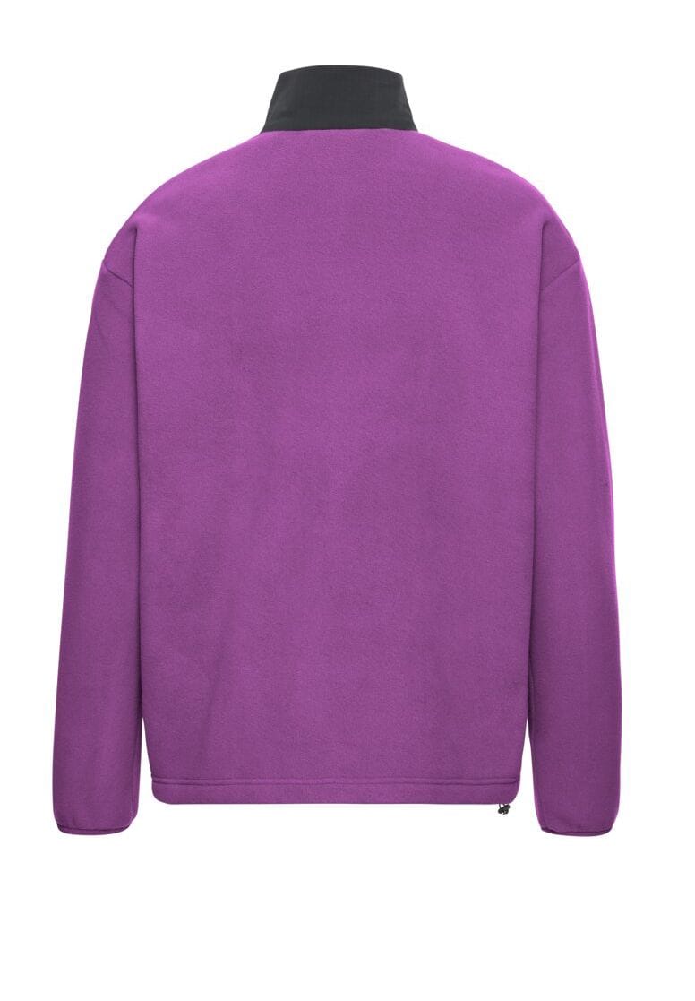 Jack Wolfskin Fleecejacke, Stehkragen, FüR Damen, Lila|Schwarz, S