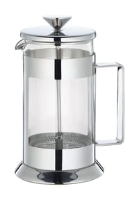 cilio Kaffeebereiter, 9 Tassen - Laura - SILBER