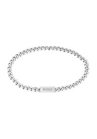BOSS - CHAIN FOR HIM Herren Armband, Edelstahl - SILBER