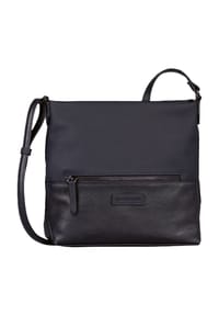 TOM TAILOR GIA - Umhängetasche, Markenpatch, Reißverschluss, für Damen - DARK BLUE
