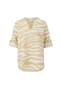 s.Oliver - Tunikabluse, Split-Neck, für Damen - 23A0  ORANGE