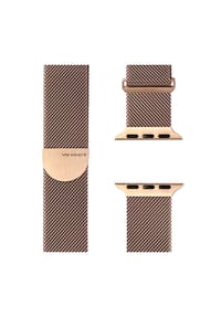 WRISTR - Milanese Loop Armband mit lockerem Design mit Federsteg-Armsystem - Roségold