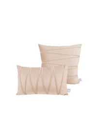 Kayoom - Dekokissen Paulina 125 2er-Set - champagner