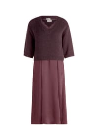 Vera Mont - Casual-Kleid zweiteilig - Dark Maroon