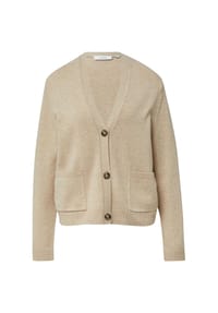 comma, - Strickjacke, Wollanteil, für Damen - 82W2 BROWN
