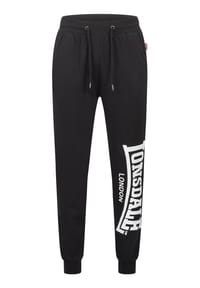 LONSDALE™ - Herren Jogginghose normale Passform LOGO LARGE - Black