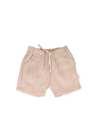 maximo® - GOTS BABY BOY-Shorts Musselinstoff - beigemeliert