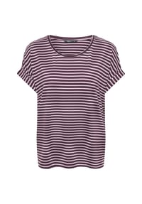 ONLY® - T-Shirt, Ärmelaufschlag, für Damen - 188839014 WINETAST