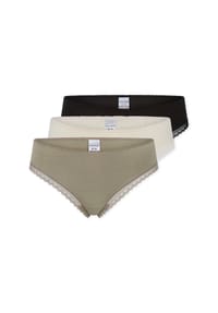 SCHIESSER - String 3er Pack 95/5 Modern Cotton - Hellblau