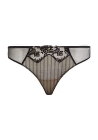 CHANTELLE - Cabaret Sauvage Tanga, Emblem, für Damen - 011 SCHWARZ