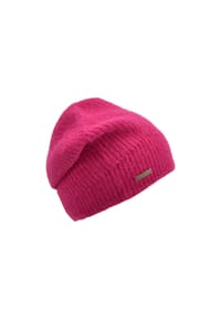 SEEBERGER - Beanie, Emblem, für Damen - 10 BLACK