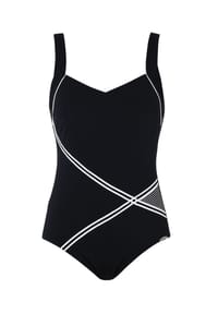 SUNFLAIR® - Badeanzug Basic - Schwarz