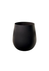 Villeroy & Boch Vase Manufacture Collier 23 cm - MANUFACTURE COLLIER - schwarz