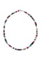 KUZZOÍ Halskette Glas Beads Bunt Süßwasserzuchtperlen 925 Silber Bild 2