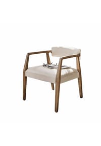 LOBERON - Sessel Bronwyn braun/creme - braun/creme