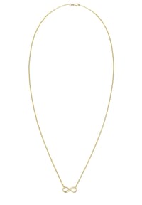 elli. PREMIUM Halskette Infinity Unendlichkeit Symbol 375 Gelbgold Bild 3