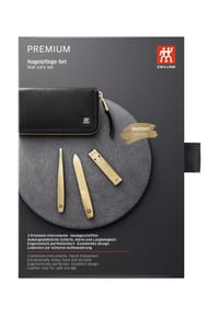 ZWILLING TWINOX® - Premium Maniküre Set 3tlg. in Schwarz - schwarz