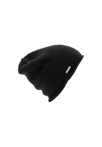 SEEBERGER - Cashmere Headsock mit  Rollkante 19587-0 - cassis