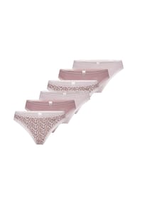 sloggi - String 6er Pack GO Crush - Cameo brown