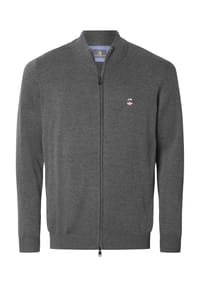 JAN VANDERSTORM - Strickjacke AGNER - dunkelgrau