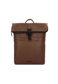 BURKELY Minimal Mason - Minimal Mason Daypack Leder 37 cm Laptopfach - custom cognac
