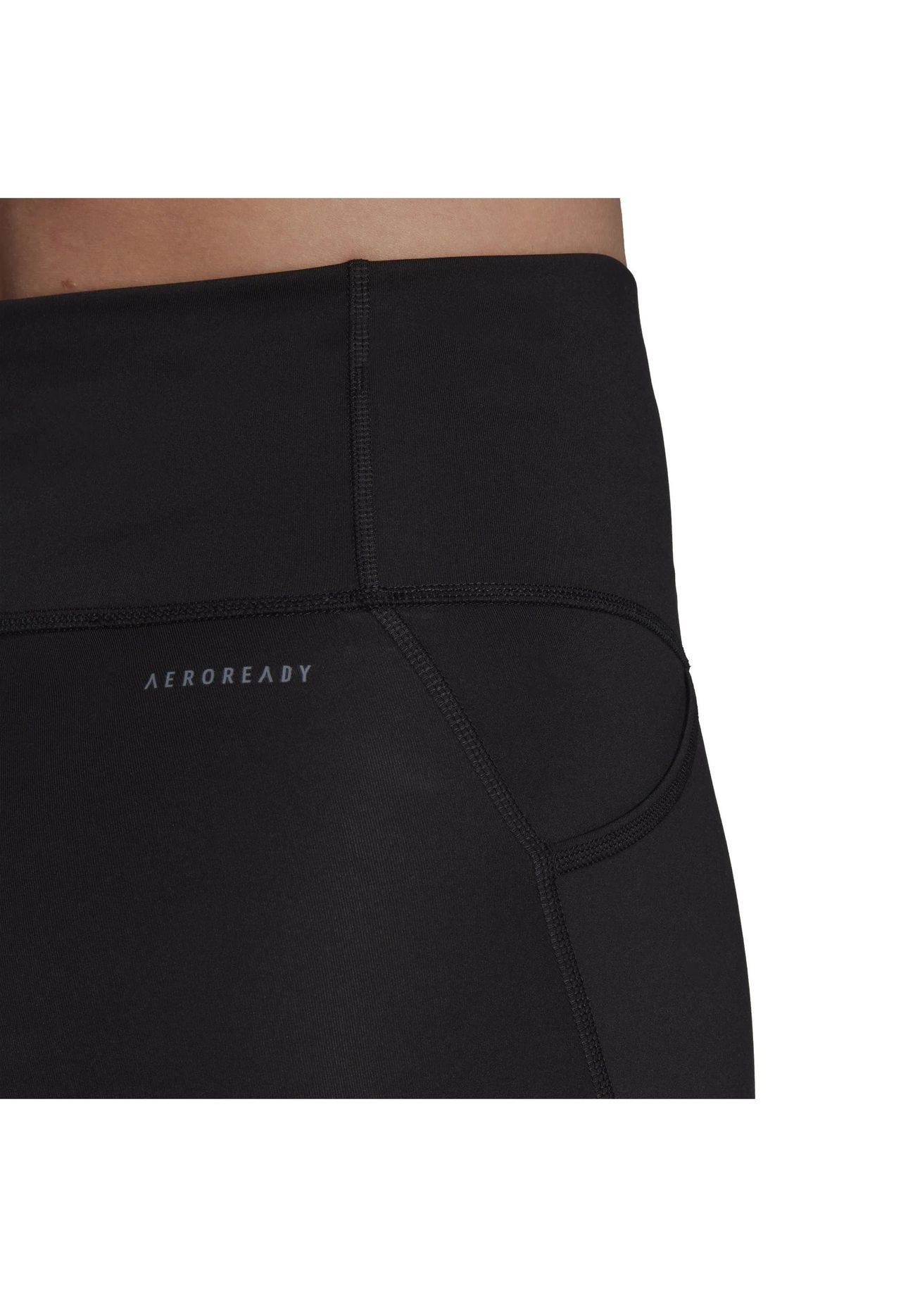 Adidas Run Ess Sportleggings, Feuchtigkeitsregulierend, 7/8-Lang, FüR Damen, Schwarz, Xs