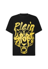 PLEIN SPORT - T-Shirt Rundhalsausschnitt Ss - black