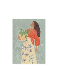 POSTER & FRAME® - Poster  Treechild - Plant Love - 30 x 40 cm