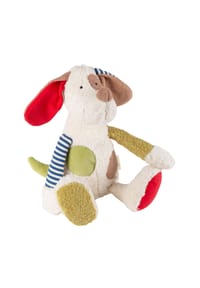 sigikid® - Kuscheltier Natural Friends Patchwork Green ,  für Babys und Kinder - grün